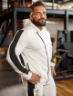Kapuzenpullover K097 hellgrau MITARE PRO MAN