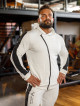Kapuzenpullover K097 hellgrau MITARE PRO MAN