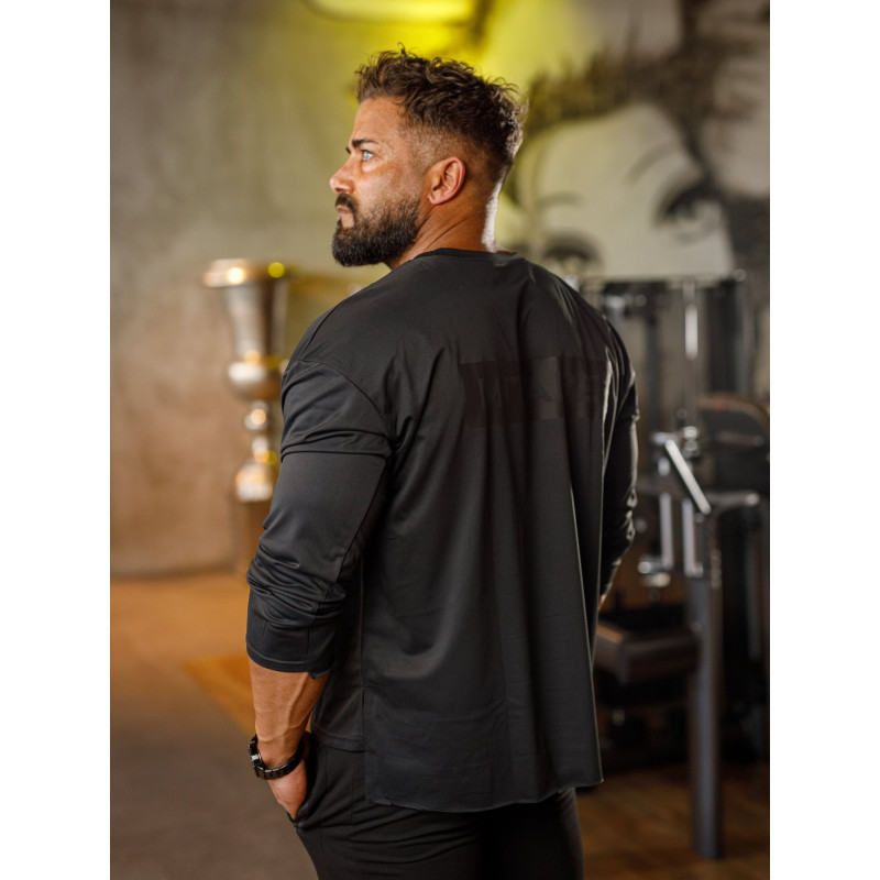 Langarm-T-Shirt K101 schwarz MITARE PRO MAN