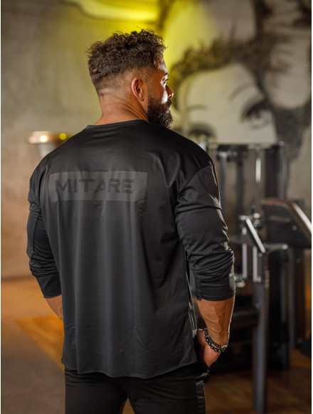 Langarm-T-Shirt K101 schwarz MITARE PRO MAN 2