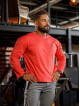 Langarm-T-Shirt K101fuchsie MITARE PRO MAN