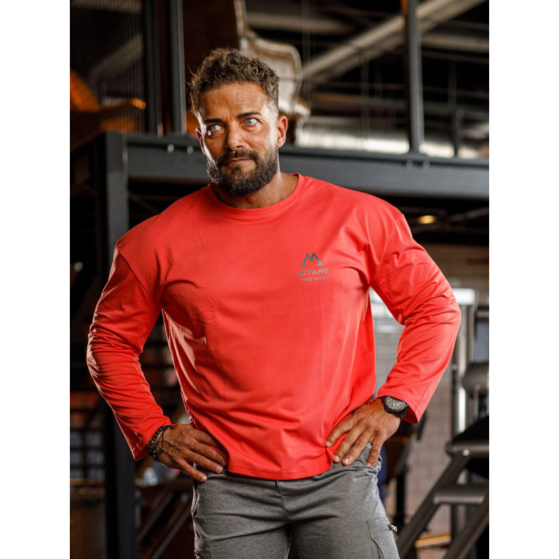 Langarm-T-Shirt K101fuchsie MITARE PRO MAN