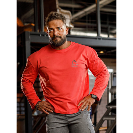 Langarm-T-Shirt K101fuchsie MITARE PRO MAN