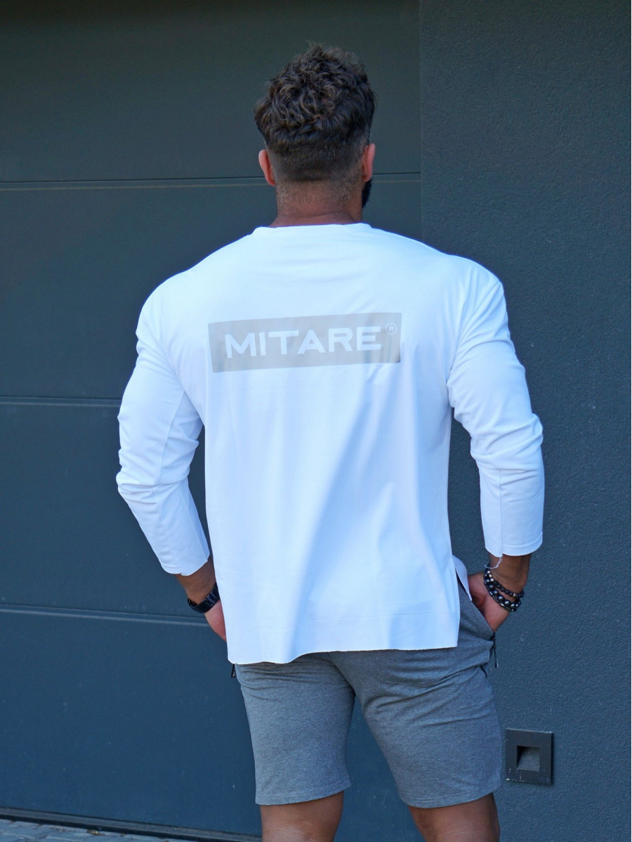 Langarm-T-Shirt K101weiß MITARE PRO MAN