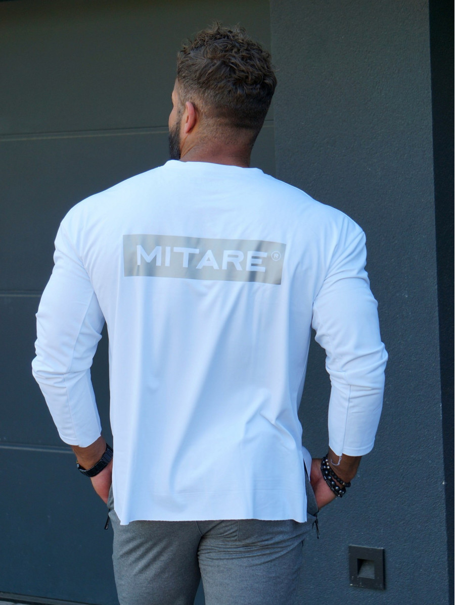 Langarm-T-Shirt K101weiß MITARE PRO MAN