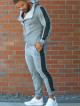 Kapuzenpullover K097 dunkelgrau MITARE PRO MAN