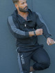 Kapuzenpullover K097 schwarz MITARE PRO MAN