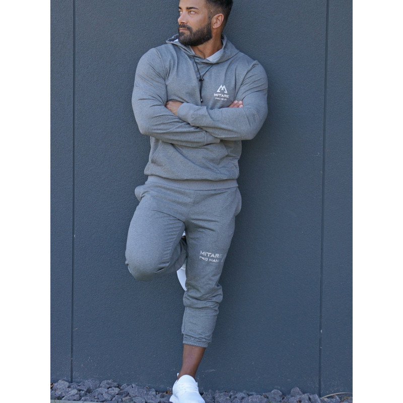 Kapuzenpullover K088 dunkelgrau MITARE PRO MAN