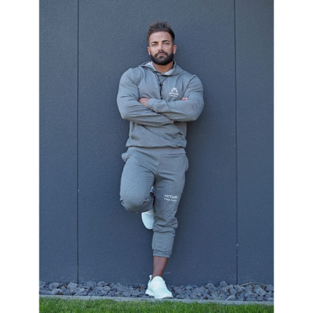 Kapuzenpullover K088 dunkelgrau MITARE PRO MAN