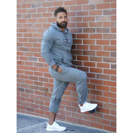 Kapuzenpullover K103 dunkelgrau MITARE PRO MAN