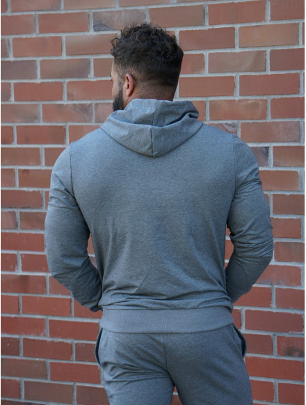 Kapuzenpullover K103 dunkelgrau MITARE PRO MAN 2
