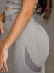 Seamless leggings PUSH UP MAX K001 hellgrau MITARE