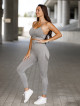 Seamless leggings PUSH UP MAX K001 hellgrau MITARE