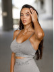 Nahtloser BH PUSH UP MAX K002 hellgrau MITARE