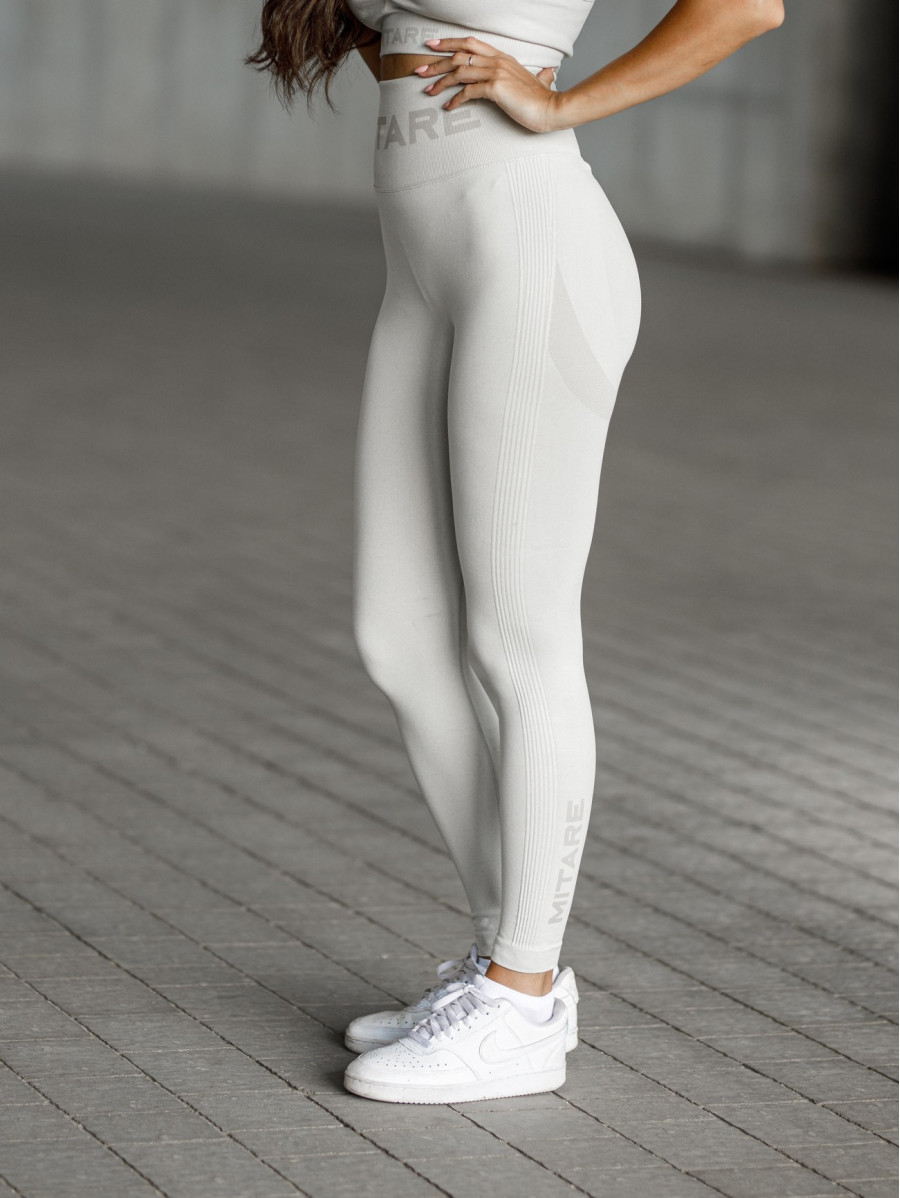 Seamless leggings PUSH UP MAX K001 latté MITARE