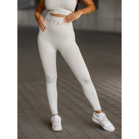 Seamless leggings PUSH UP MAX K001 latté MITARE