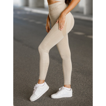 Seamless leggings PUSH UP MAX K001 beige MITARE