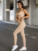 Nahtlose Leggings PUSH UP SUNNY K113 Wüstensand MITARE