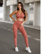 Leggings PUSH UP Modellierung und Schlankheit, SUNNY K113 altrosa MITARE