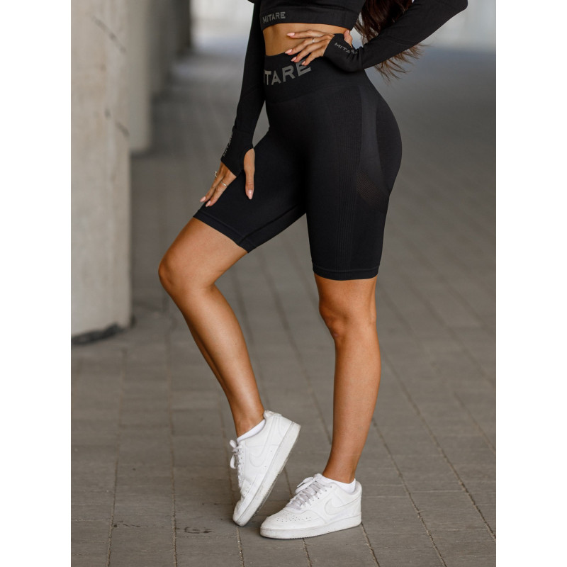 Nahtlose Shorts PUSH UP MAX K077 schwarz MITARE