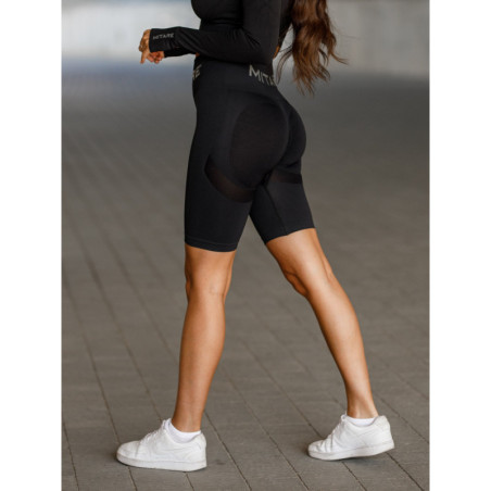 Nahtlose Shorts PUSH UP MAX K077 schwarz MITARE