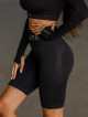 Nahtlose Shorts PUSH UP MAX K077 schwarz MITARE