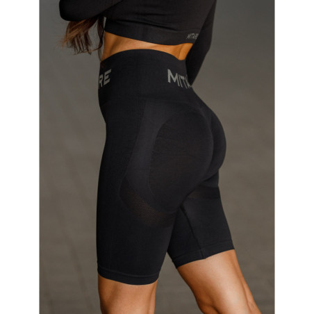 Nahtlose Shorts PUSH UP MAX K077 schwarz MITARE