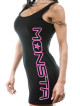Sportowa sukienka M141 Black MONSTA