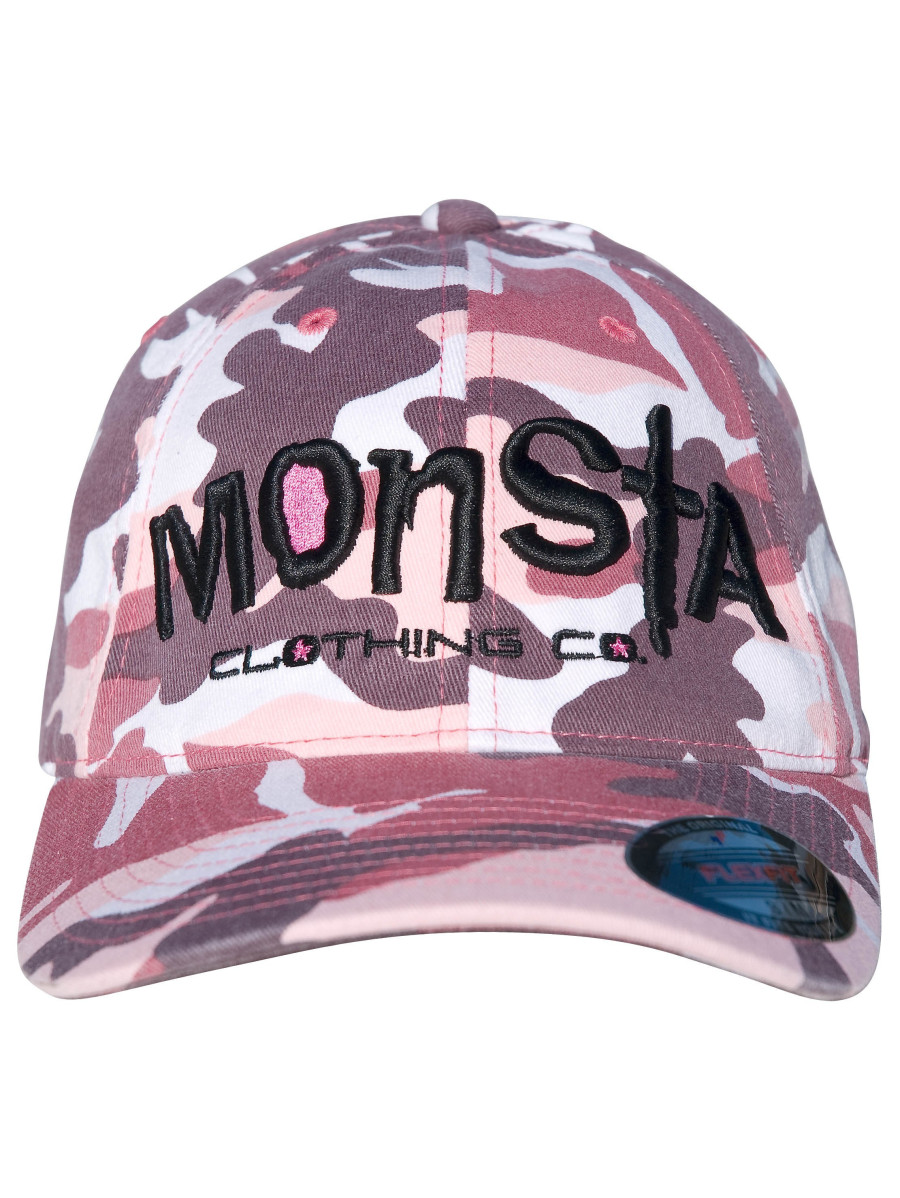 Czapeczka M066 Pink/White MONSTA