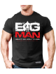T-shirt męski Big Man M060 Black MONSTA