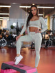 Nahtloses Crop Top DREAM K107 olive MITARE