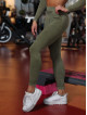 Formende Schlankheits-Leggings DREAM PUSH UP ANGEL K108A grün MITARE