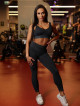 Formende Schlankheits-Leggings DREAM PUSH UP K108A graphit MITARE