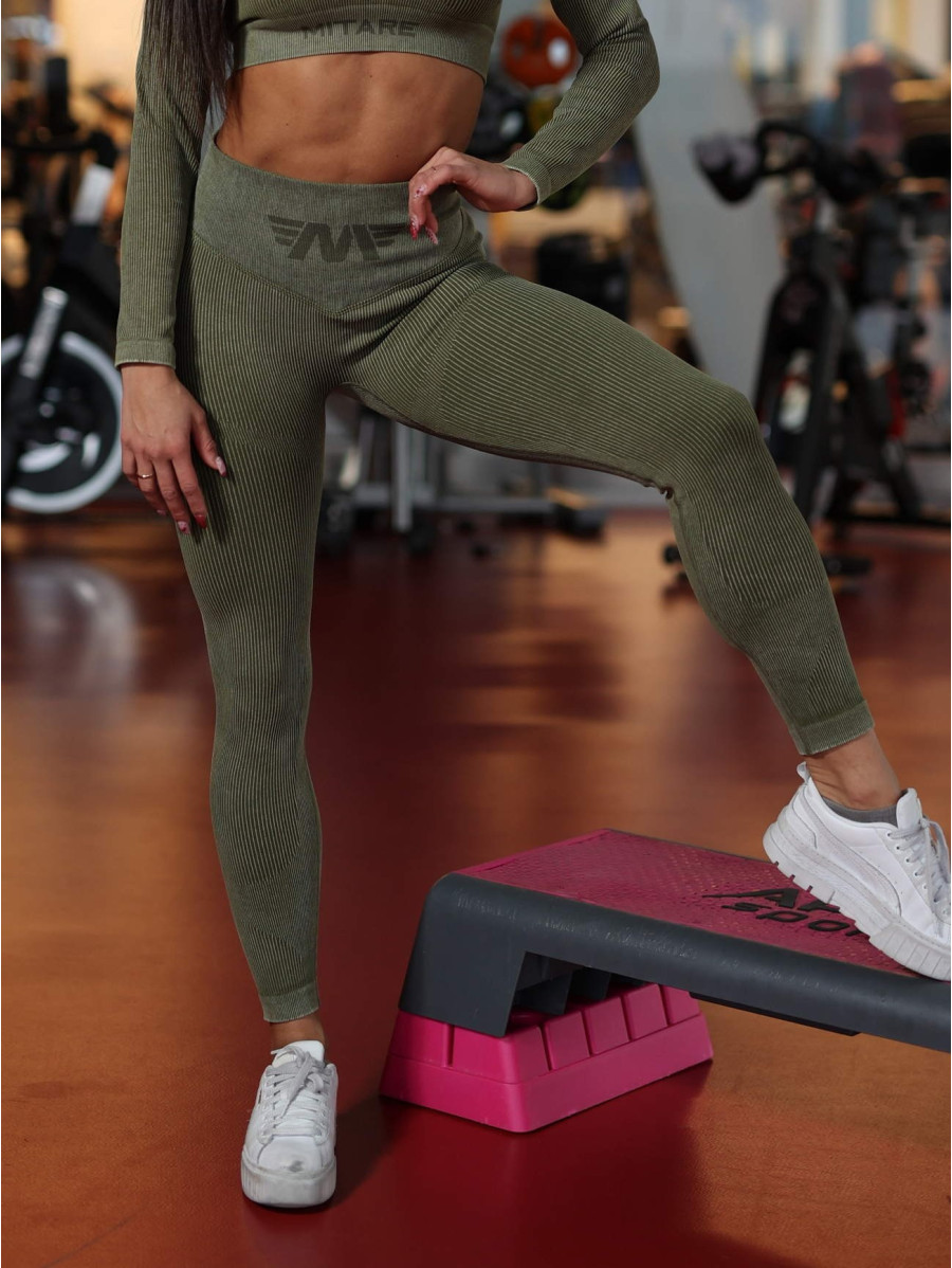 Formende Schlankheits-Leggings DREAM PUSH UP ANGEL K108A grün MITARE