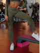Formende Schlankheits-Leggings DREAM PUSH UP ANGEL K108A grün MITARE