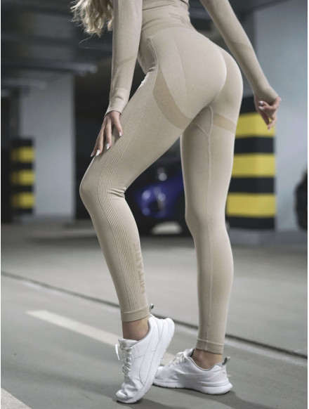 Formende Schlankheits-Leggings PUSH UP MAX ANGEL K001A beige MITARE