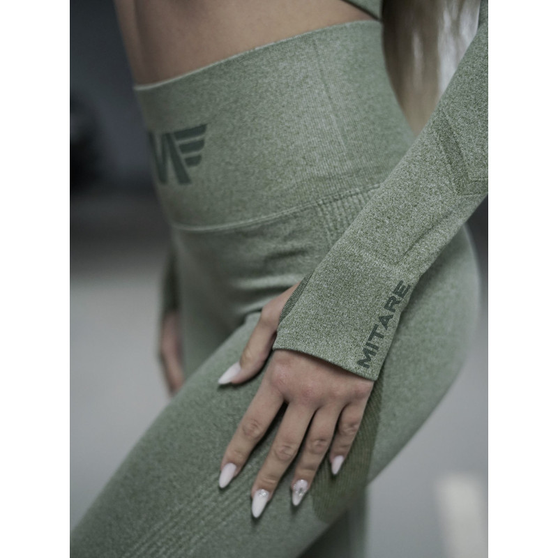 Formende Schlankheits-Leggings PUSH UP MAX ANGEL K001A armeegrün MITARE