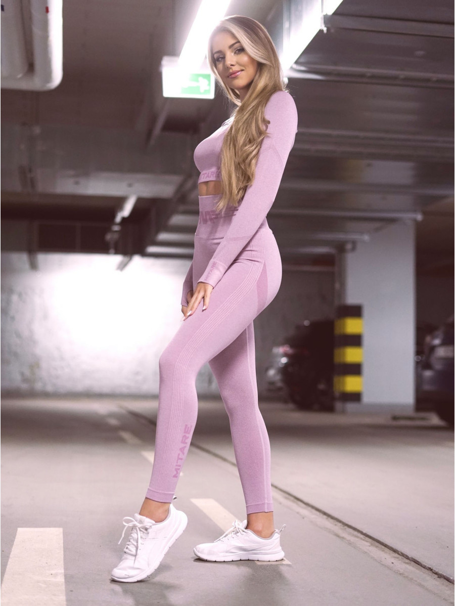 Formende Schlankheits-Leggings PUSH UP MAX ANGEL K001A helles lila MITARE