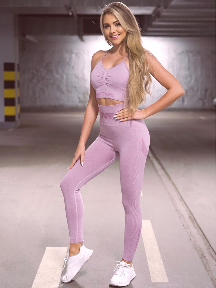 Nahtloser BH PUSH UP MAX K002 helles lila MITARE