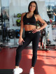 Formende Schlankheits-Leggings PUSH UP STREET COLLECTION K127 schwarz MITARE