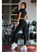 Formende Schlankheits-Leggings PUSH UP STREET COLLECTION K127 schwarz MITARE