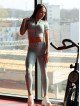 Formende Schlankheits-Leggings PUSH UP STREET COLLECTION K127 hell meergrün MITARE