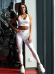 Formende Schlankheits-Leggings PUSH UP STREET COLLECTION K127 Weiss MITARE