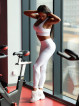 Formende Schlankheits-Leggings PUSH UP STREET COLLECTION K127 Weiss MITARE