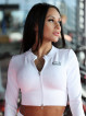 Crop Top STREET COLLECTION K125 weiss MITARE