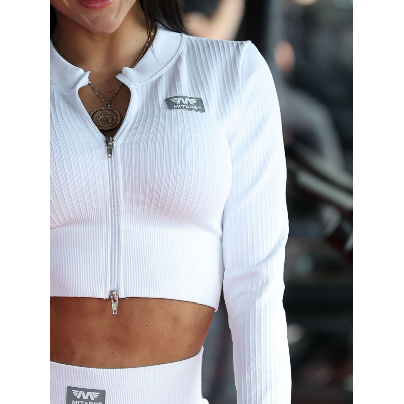 Crop Top STREET COLLECTION K125 weiss MITARE