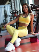 Seamless leggings SLIM PUSH UP ANGEL K078A gelb MITARE