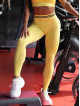 Seamless leggings SLIM PUSH UP ANGEL K078A gelb MITARE
