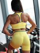 Nahtloser BH SLIM PUSH UP K079 gelb MITARE