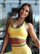 Nahtloser BH SLIM PUSH UP K079 gelb MITARE